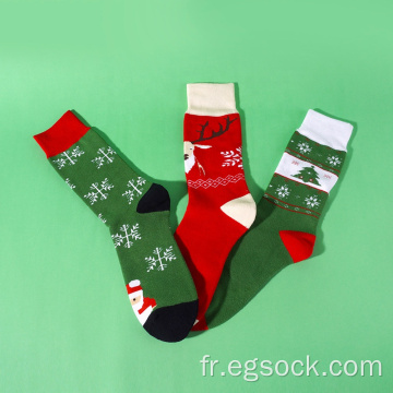 Chaussettes d&#39;hiver de Noël confortables et épaisses pour hommes